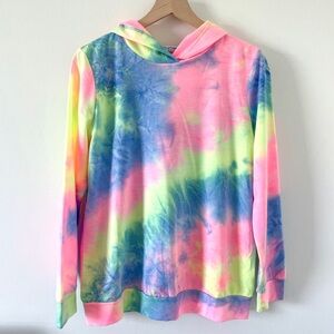 Neon Tie Dye Hoodie
